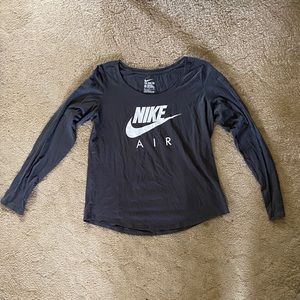 Gray Nike Long Sleeve